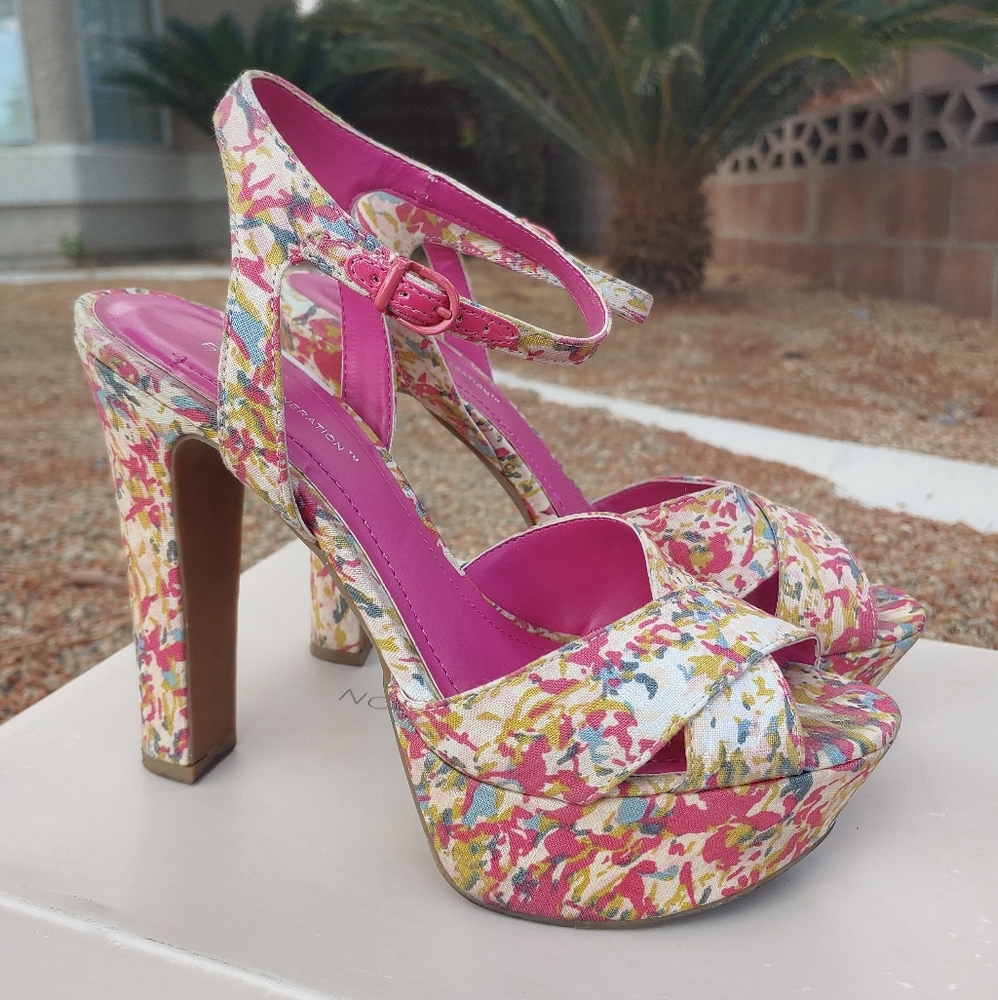 Bcbgeneration Platform Heel Sandals - image 3